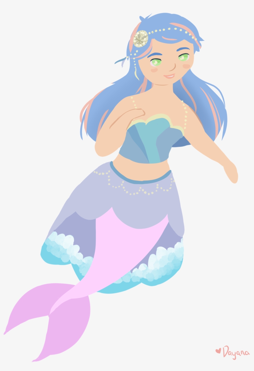 Mermaid Clipart Watercolor - Watercolor Painting, transparent png #184441