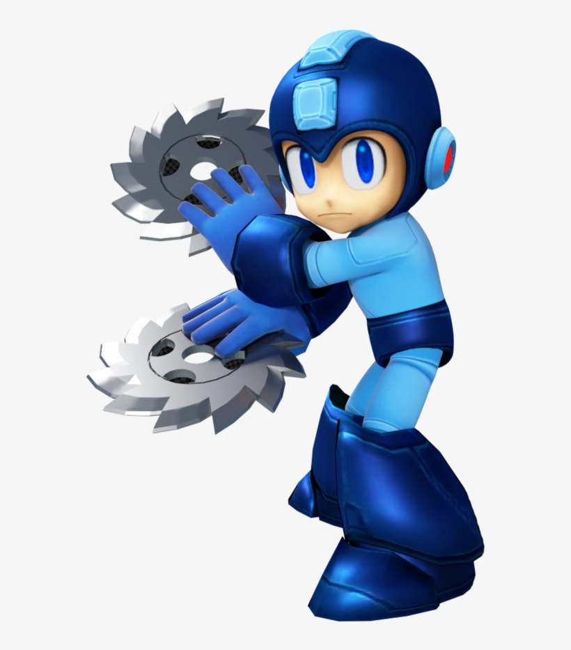 Mega Man Download Transparent Png Image - Megaman Ssb4 Png, transparent png #184644