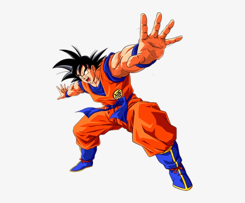 Goku 2 By Alexiscabo1-d9bgxhs - Goku Kamehameha, transparent png #184891