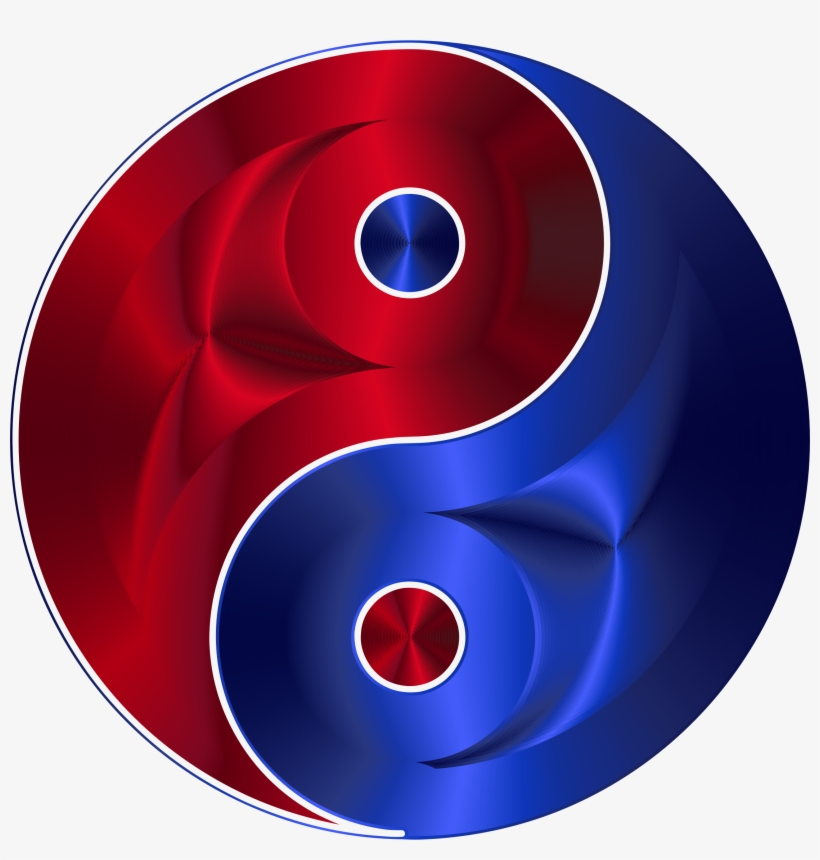 Yin And Yang Transparent Background Png - Blue Yin Yang Symbol, transparent png #184997