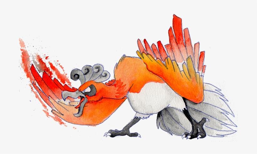 A Johto Story - Ho-oh, transparent png #185044
