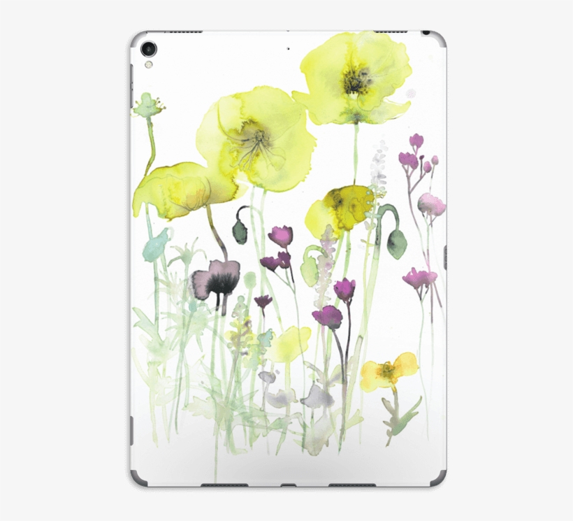 Painted Yellow Flowers - Flower, transparent png #185188