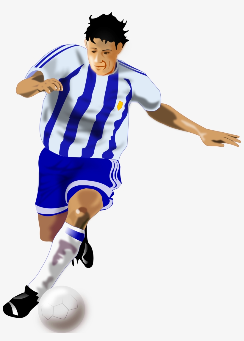 Animated Soccer Player Image Group Graphic Free Download - Football Players Vector Png, transparent png #185444