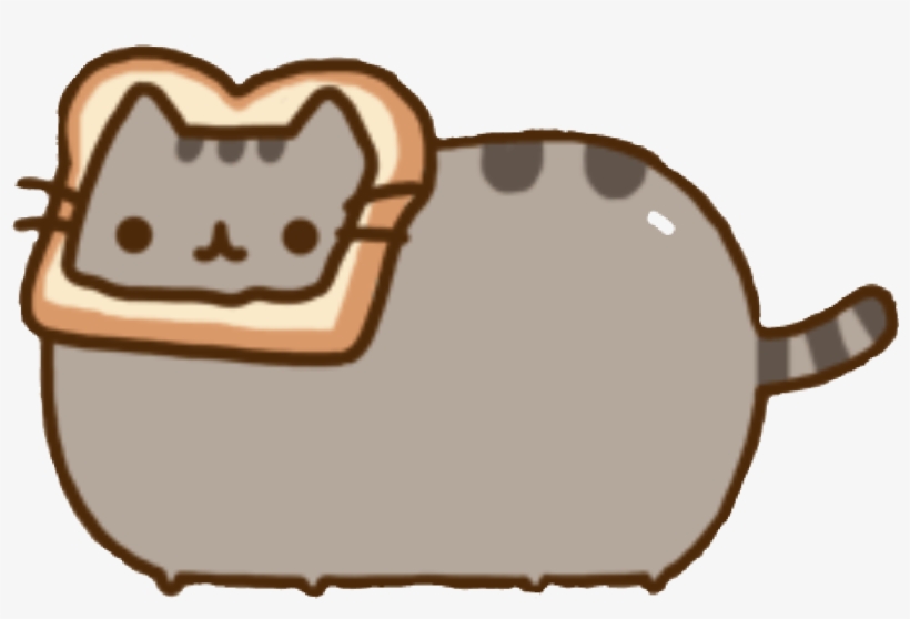 Svg Transparent Stock My Friend Made This Sticker C - Pusheen The Cat, transparent png #185598