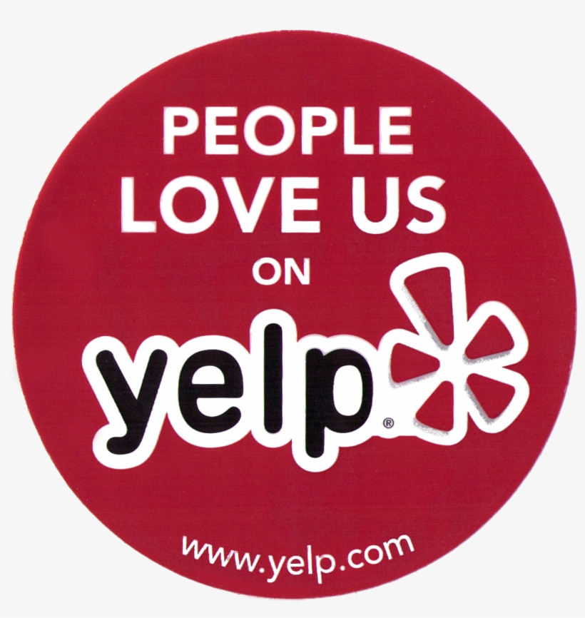 People Love Us On Yelp - We Are On Yelp, transparent png #185841