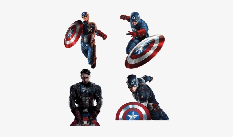 Topo De Bolo Capitao America, transparent png #186035