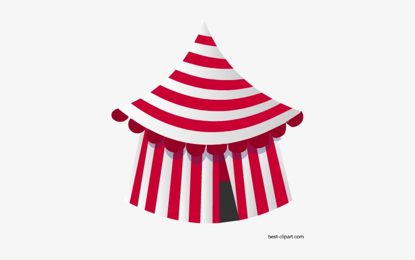 Free Cute Circus Tent Clip Art - Circus, transparent png #186150