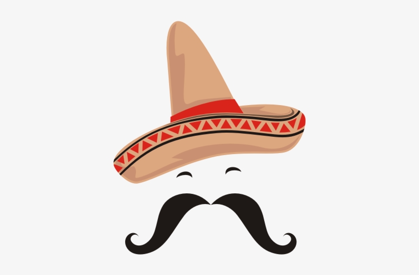 Moustache And Sombrero Png, transparent png #186231