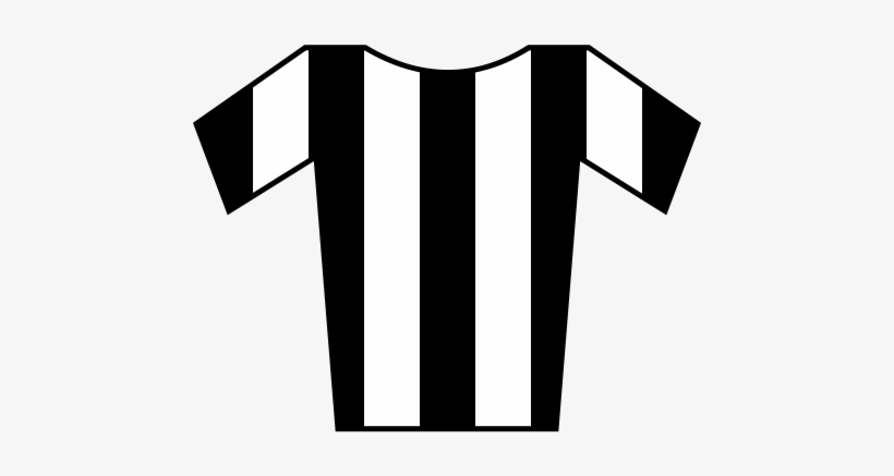 Soccer Jersey White-black - Football, transparent png #186353