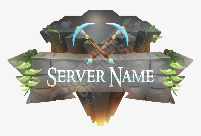 Minecraft Server Logo Template - Minecraft, transparent png #186416