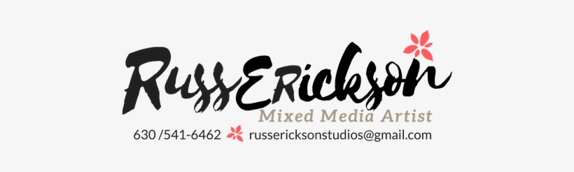 Russ Erickson- Logo - Calligraphy, transparent png #187152