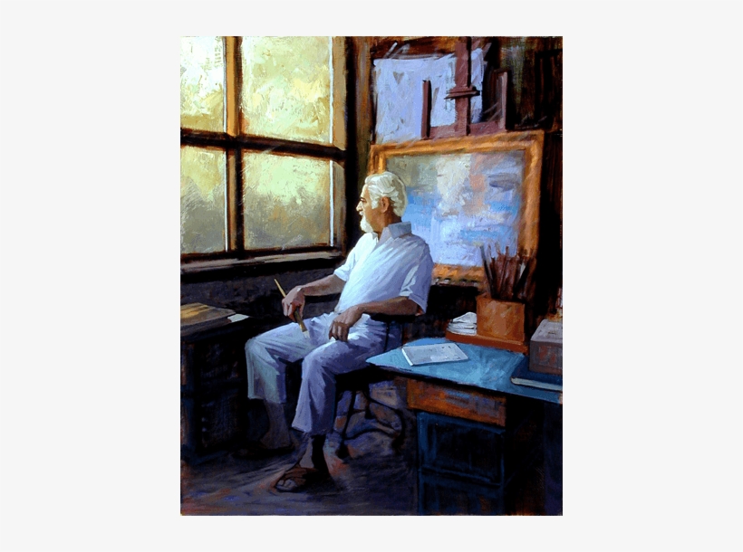 Romanos Rizk - Sitting, transparent png #187289