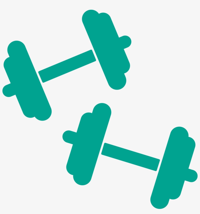 Dumbbells Clipart Group Fitness - Fitness Equipment Cliparts Png, transparent png #187316