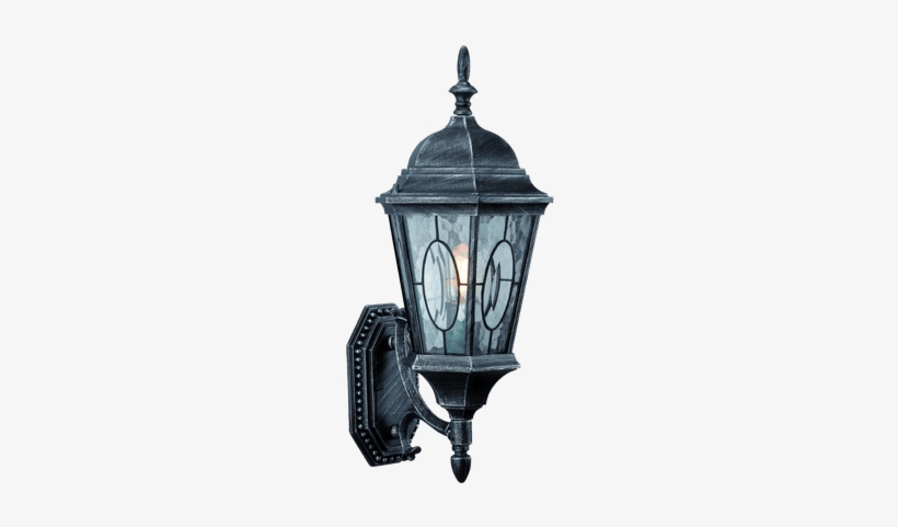 Antique Grey Streetlight - Markslöjd Vägglykta, transparent png #187364