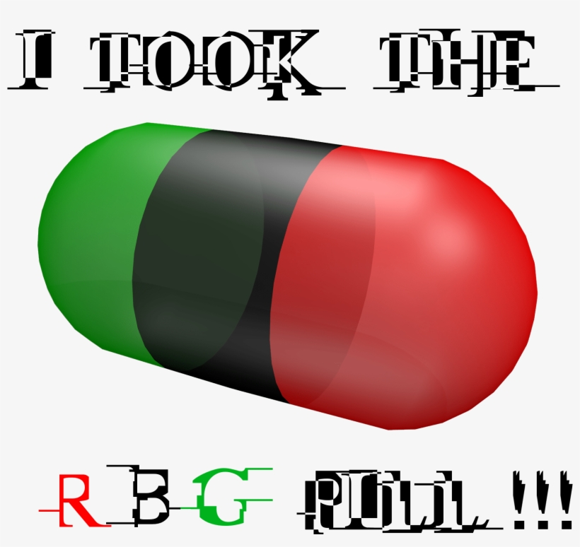 The Rbg Pill Light Green 4 Cafepress1 - Pan-african Flag, transparent png #187442