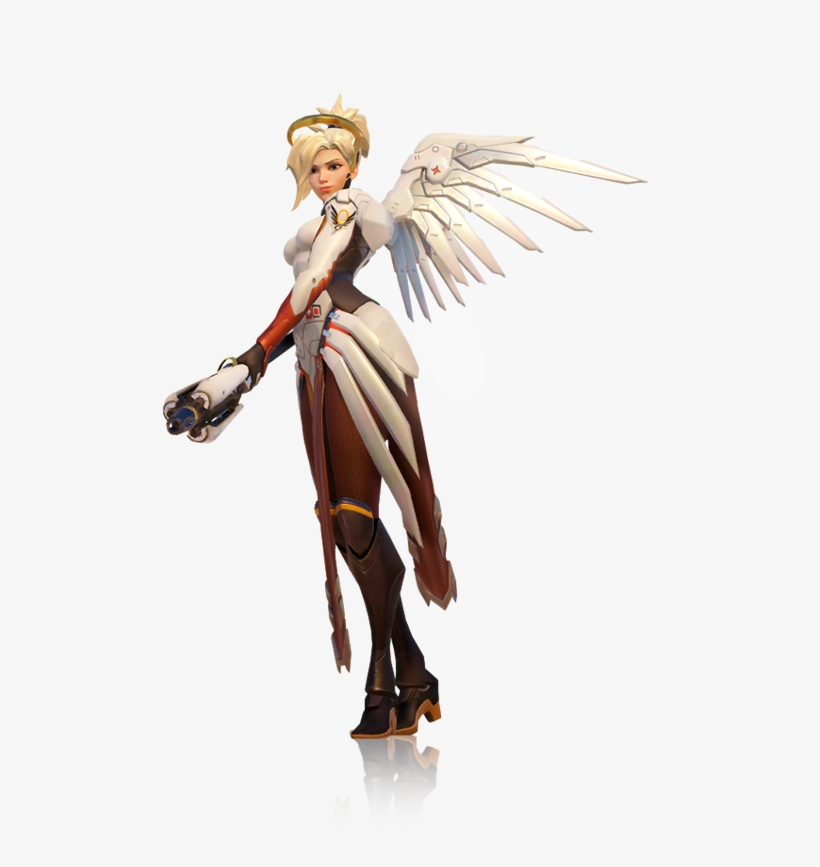 Mercy Portrait - Mercy Overwatch Full Body, transparent png #187569