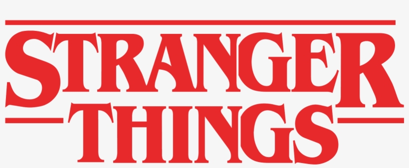 Stranger Things Logo Png Graphic Black And White Stock - Stranger Things - Mystery Minis Blind Box, transparent png #187590