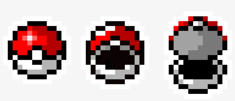 Pokeball Open Png - Portable Network Graphics, transparent png #187758