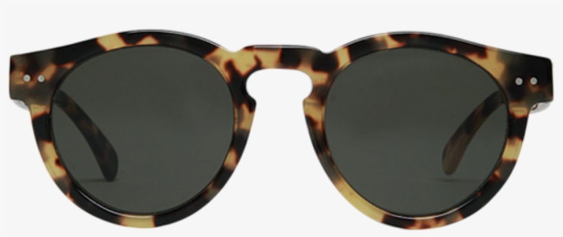 Sunglasses 122910 - Illesteva White Tortoise Ring Leonard, transparent png #187944