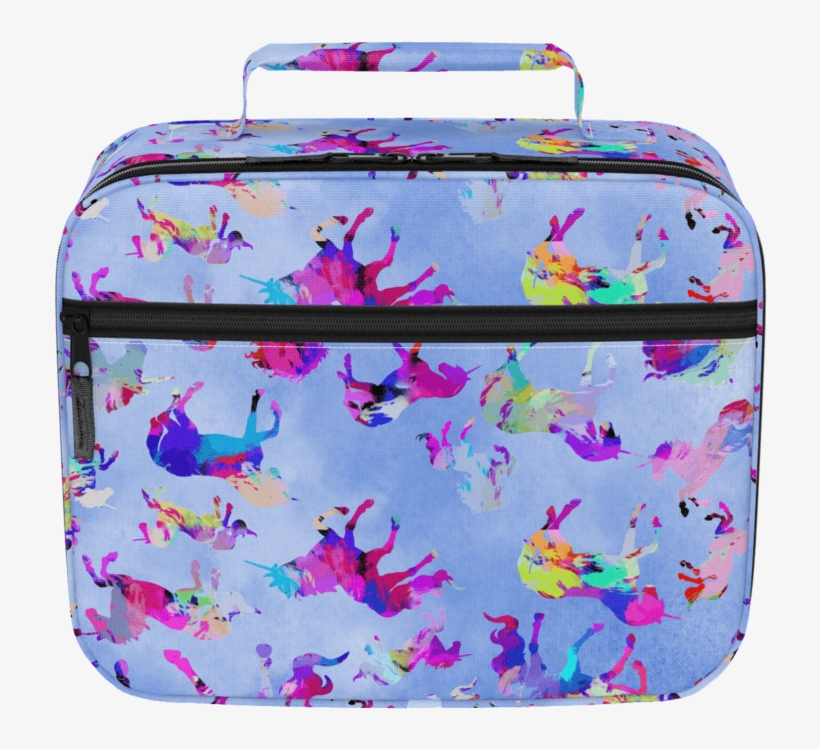 Watercolor Unicorns Lunchbox - Lunchbox, transparent png #188357