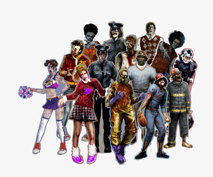 Lollipop Chainsaw Enemies Zombies - Lollipop Chainsaw Zombies, transparent png #188647