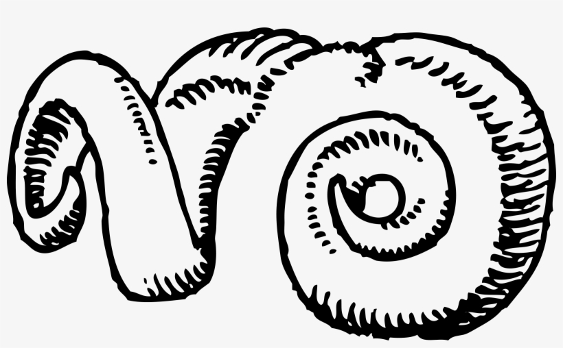 This Free Icons Png Design Of Ram Horns, transparent png #188717