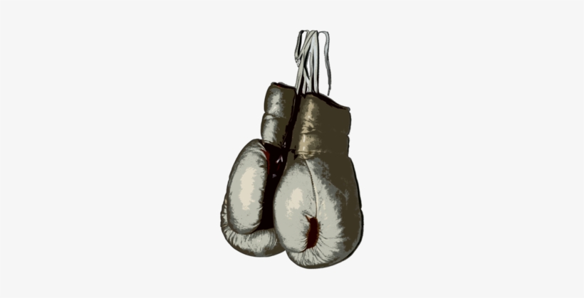 Boxing Gloves - Vintage Boxing Gloves Png, transparent png #188865