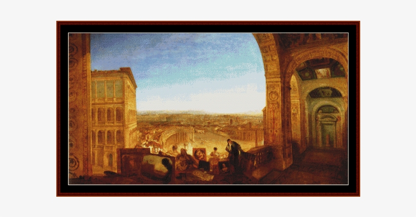 Rome From The Vatican - Jmw Turner Rome From The Vatican, transparent png #188939