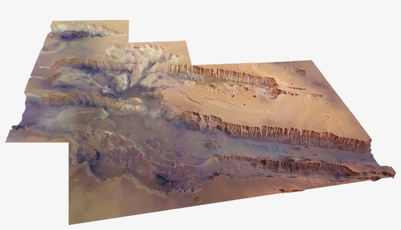 Ld - Valles Marineris 3d, transparent png #188972