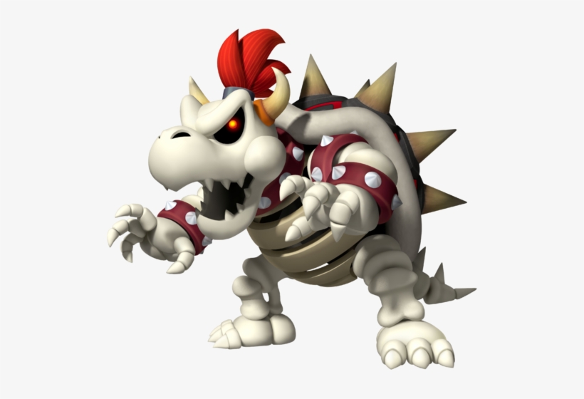 Dry Bowser - Dry Bones And Koopa Troopa - Free Transparent PNG Download ...