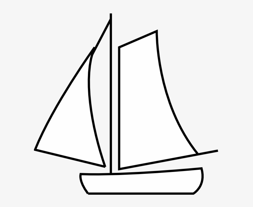 Graphic Transparent Sailing Boat Clip Art At Clker - Clip Art, transparent png #189101