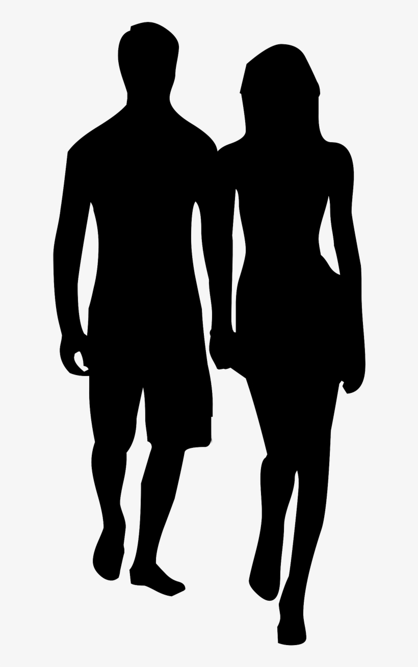 Couple Holding Hands Outline, transparent png #189142