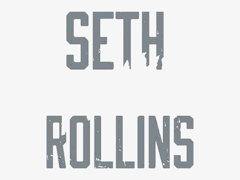 Does Anyone Know The Font On This Image That Says "seth - Seth Rollins Logo Png, transparent png #189143