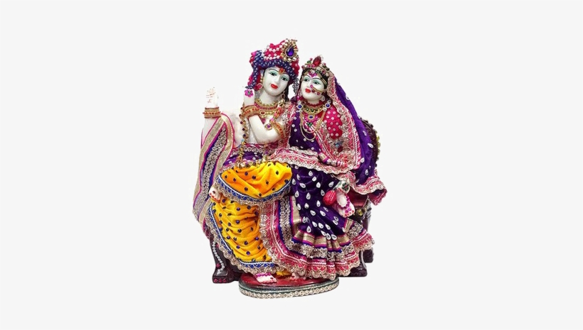 Radha Krishna Png High-quality Image - Figurine, transparent png #189396