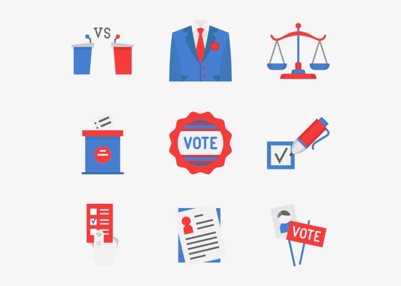 Elections - Politic Flat Icon, transparent png #189522