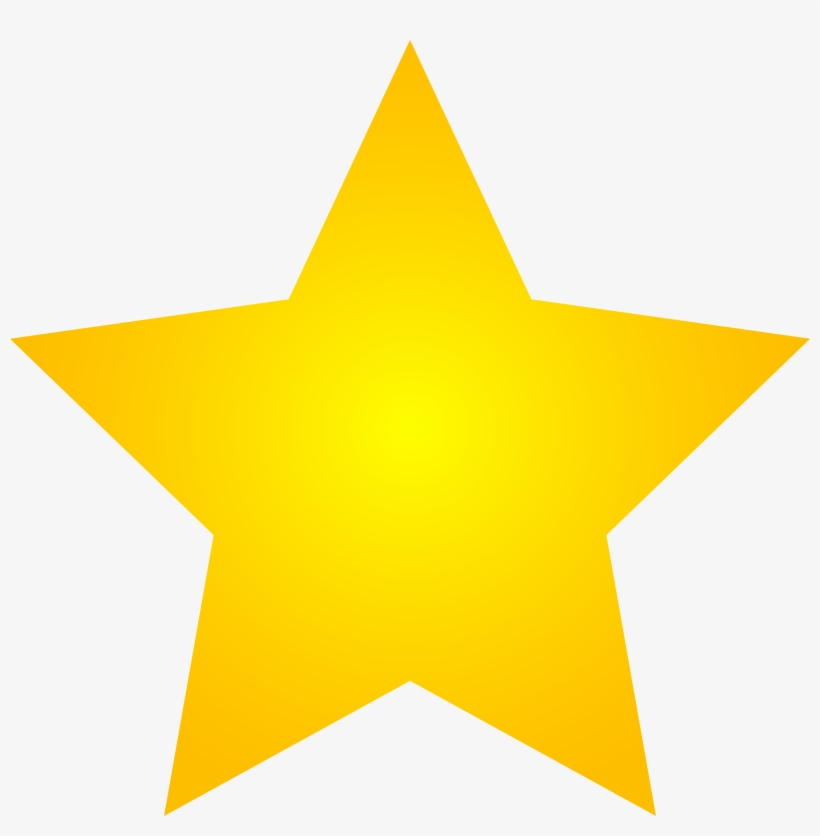 Pictures Of Gold Stars - Gold Star Clipart, transparent png #189659