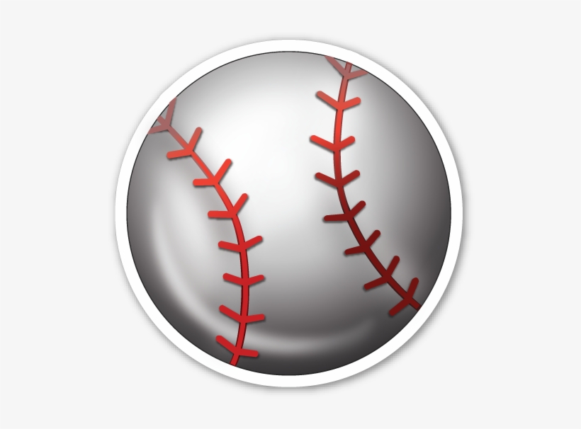 Baseball - Baseball Emoji Png, transparent png #189831