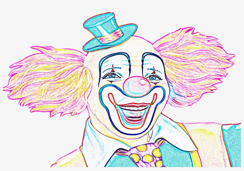 Clown Drawing Circus Art - Clown Sketch, transparent png #189952