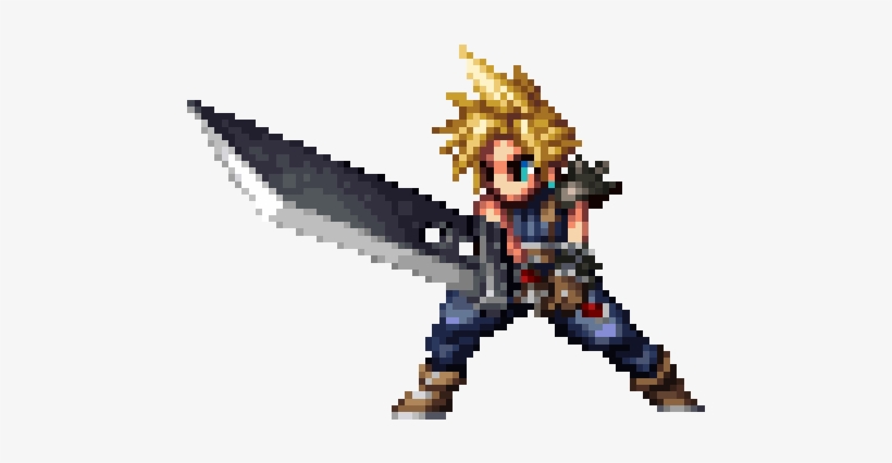 Long Awaited Cloud Strife Arrives To Final Fantasy - Cloud Strife Brave Exvius, transparent png #189997