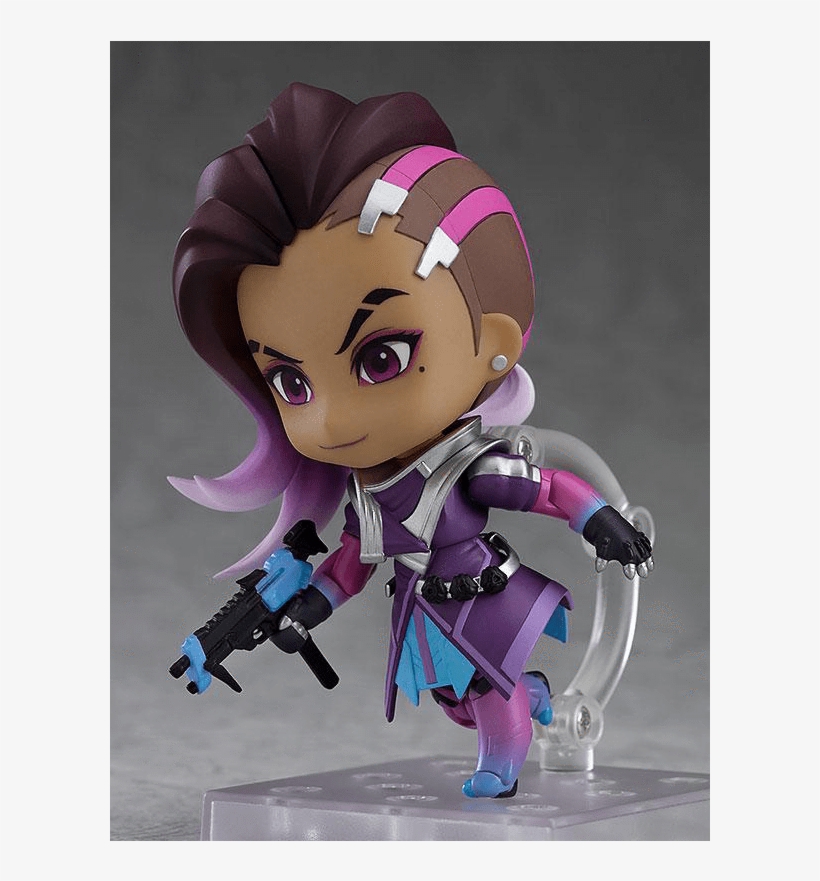 Sombra Nendoroid By Good Smile Company - Overwatch Sombra Nendoroid, transparent png #1800389