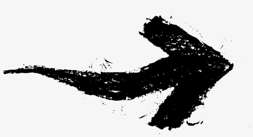 Picture Freeuse Stock Grunge Arrow Png Transparent - Grunge Arrow Png, transparent png #1800742