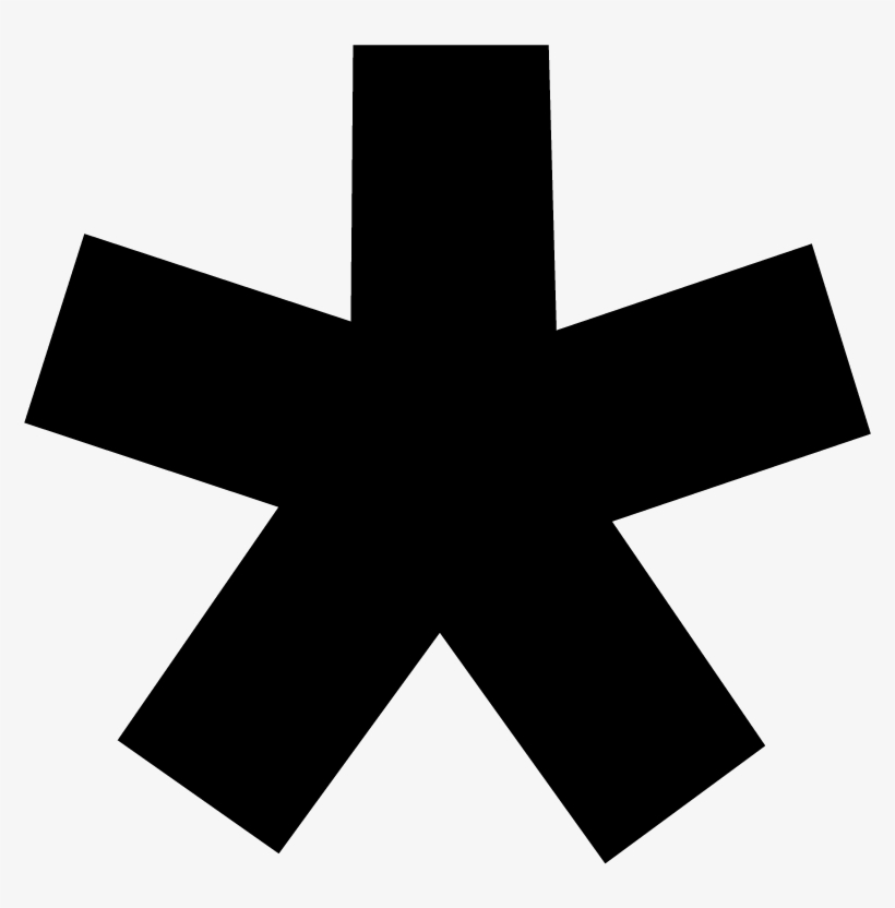 Diaspora Asterisk Large - Asterisk Logo, transparent png #1800770