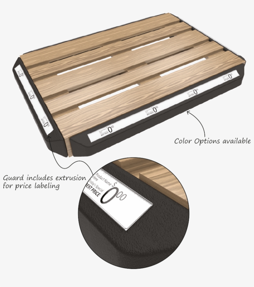 Pallet Guard Enhance Appearance Of Pallet - Pallet, transparent png #1801175