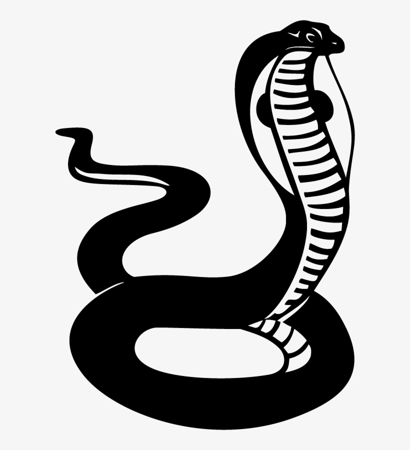 Black Cobra Snake Clipart, transparent png #1801385