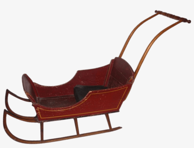 Sleigh Pic Christmas Sticker - Child Sleigh, transparent png #1801415