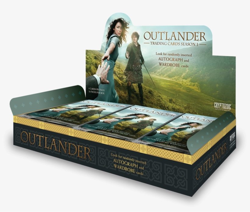 Outlander Season 1 Trading Cards Giveaway Sam Heughan - Outlander Trading Cards Season 1 Box, transparent png #1801529