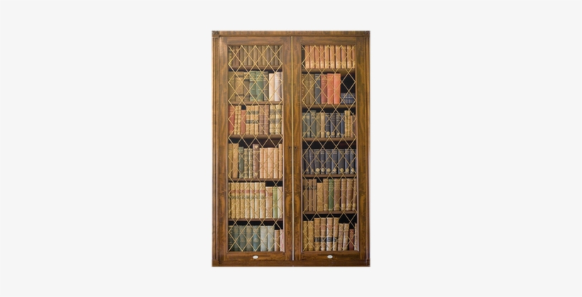 Bookcase Poster Pixers We Live To Change - Stickers Bibliothèque Trompe L Oeil, transparent png #1801704