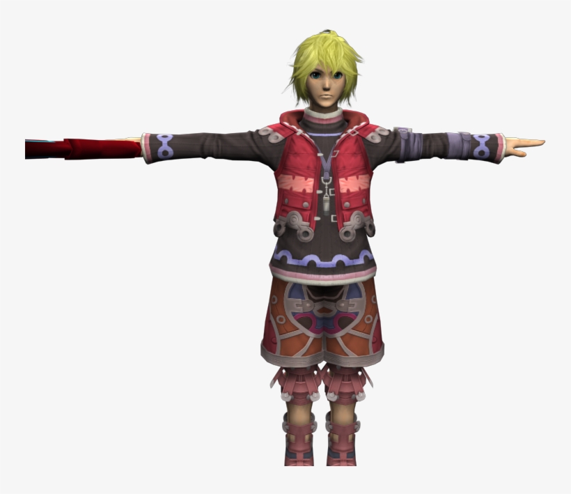 Download Zip Archive - Shulk Smash 4 Model, transparent png #1802026