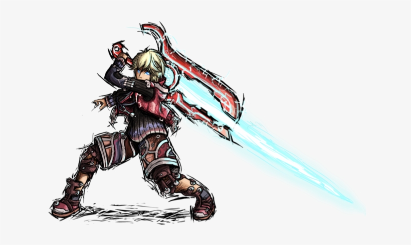 Shulk - Shulk Smash Bros Ultimate, transparent png #1802048