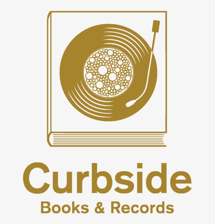 Curbside Books Records Logo Gold - Book, transparent png #1802126